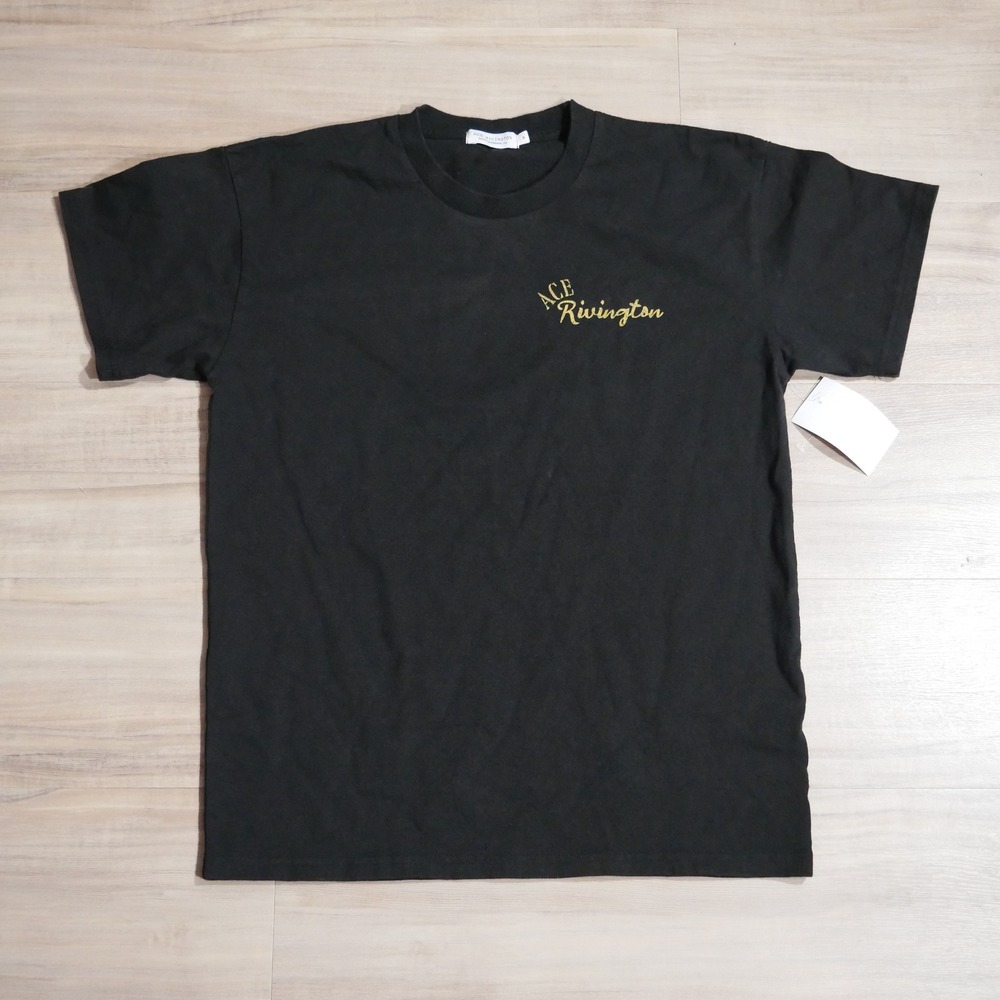 Ace Rivington Mens 75th Ace DNM SQDRN Graphic T-Shirt Black Small SB CALIF
